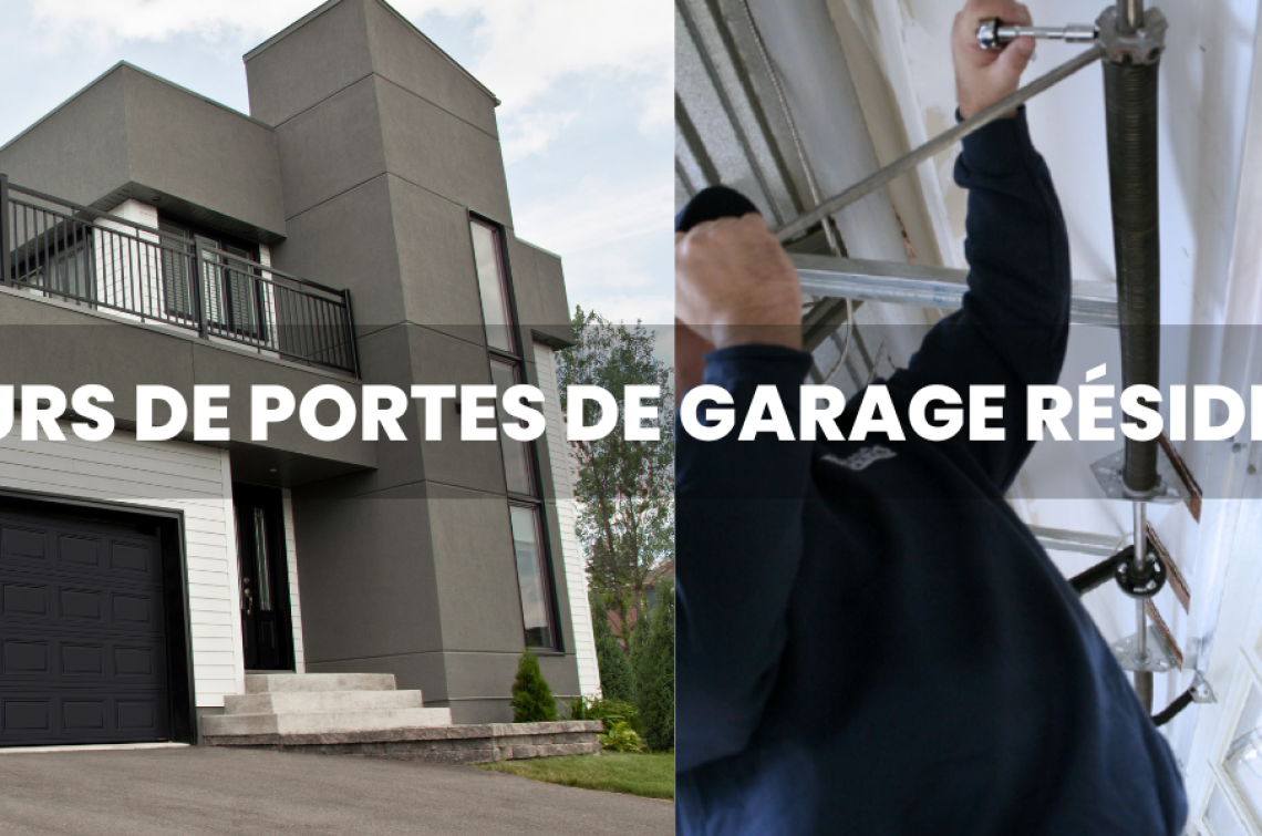 Installateurs de portes de garage r&eacute;sidentielles