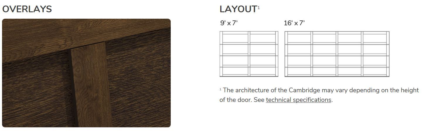 layout Cambridge CL - Door Doctor