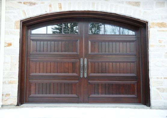 Solid wood door