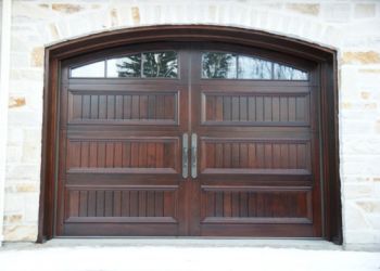 Solid wood door