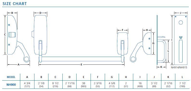 nh900 size