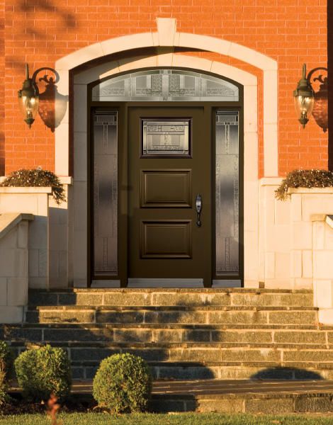 Cachet steel door