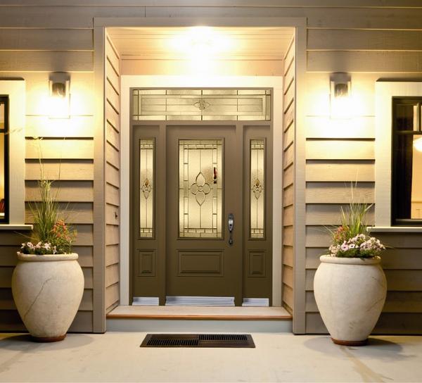 Allure fiberglass door
