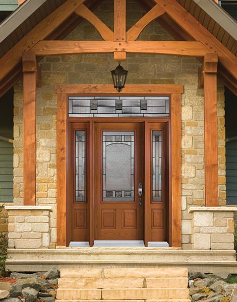Bistro fiberglass door