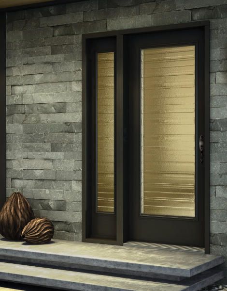 St-James fiberglass door